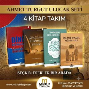 Ahmet Turgut Ulucak Seti - 4 Kitap Takım