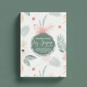 Not Defteri / Ajanda  ( Her Sayfada Ayet-Hadisli ) Hz. Zeynep