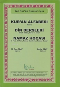 Kur'an Alfabesi Tecvitli, Din Dersleri, Namaz Hocası ( Yeşil Elifba );Yaz Kur'an Kursları İçin