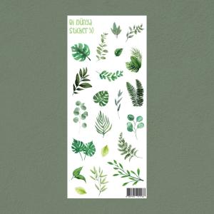 Sticker - Yaprak Temalı