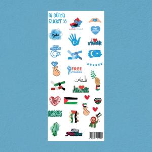 Sticker - Doğu Türkistan