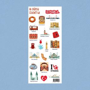 Sticker - İstanbul Mekanları