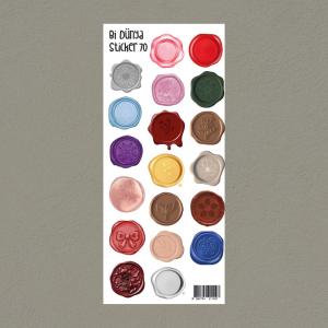 Sticker - Mum Mühürleri