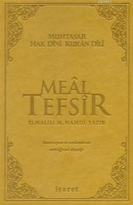 Muhtasar Hak Dini Kur'an Dili Meal Tefsir; Orta Boy - Sarı