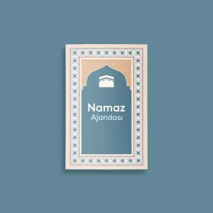 Namaz Ajandası / İnce Kapak Ekonomik Baskı / Bej