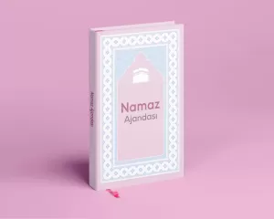 Namaz Ajandası / Sert Kapak Lüks Baskı / Pembe