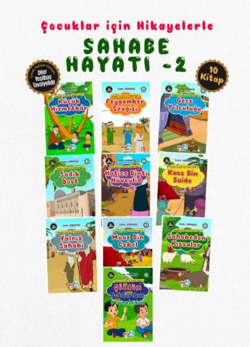 Çocuklar İçin Sahabe Hayatı 2 (10 Kitap Takım)