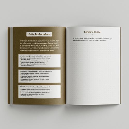 Tefsir Ajandası - İnce Kapak - Bordo