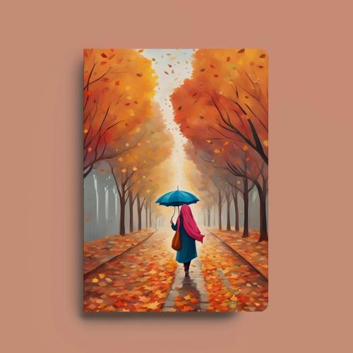 Sade Noktalı Defter / Sonbahar