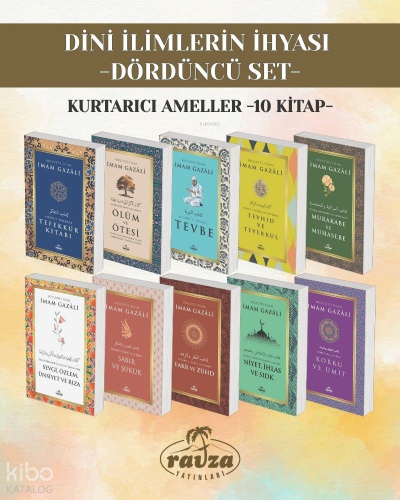 Dini İlimlerin İhyası - Dördüncü Set ;Kurtarıcı Ameller (10 kitap)