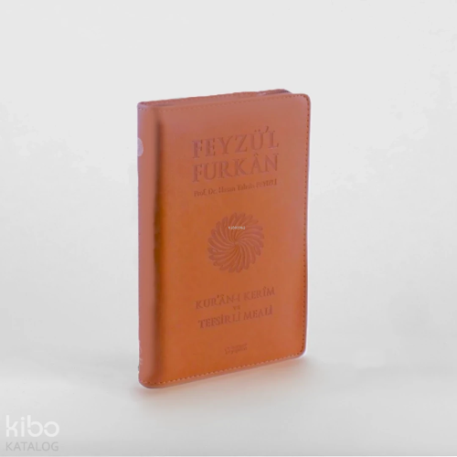 Feyzü'l Furkân Kur'ânı Kerîm ve Tefsirli Meali  Sempatik Cep Boy - Fermuarlı  Taba