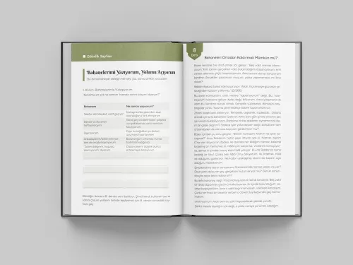 Namaz Ajandası / İnce Kapak Ekonomik Baskı / Bej