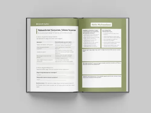 Namaz Ajandası / İnce Kapak Ekonomik Baskı / Bej