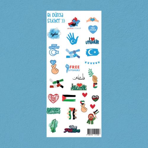 Sticker - Doğu Türkistan