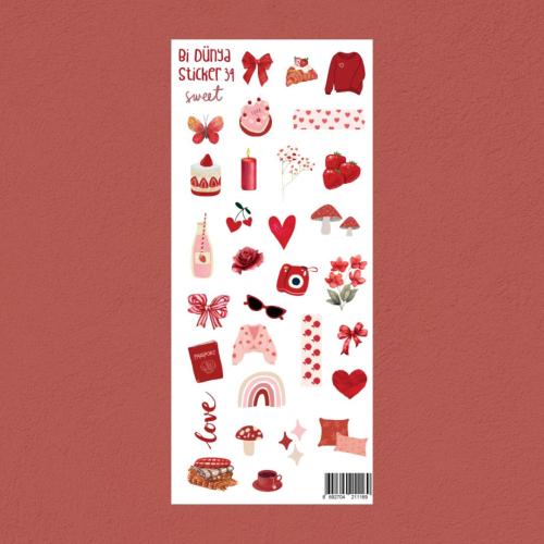 Sticker - Kırmızı Günler