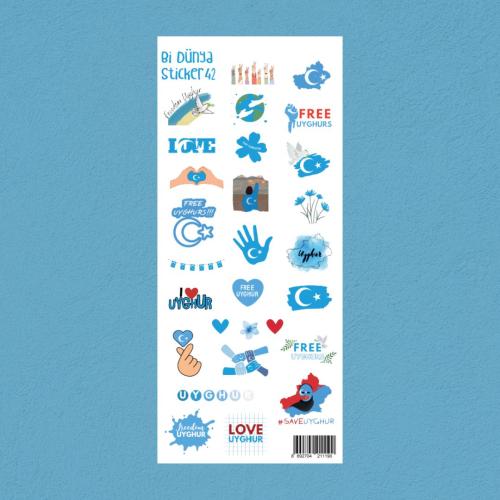 Sticker - Doğu Türkistan 2