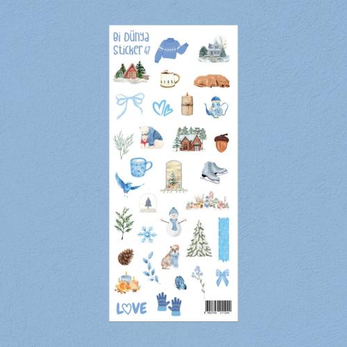 Sticker - Kış Temalı