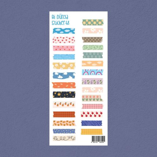 Sticker - Mini Renkli