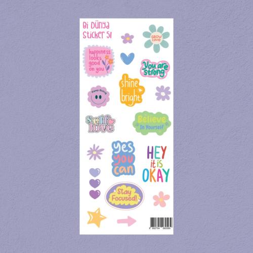 Sticker - Motivasyon Cümleleri 1