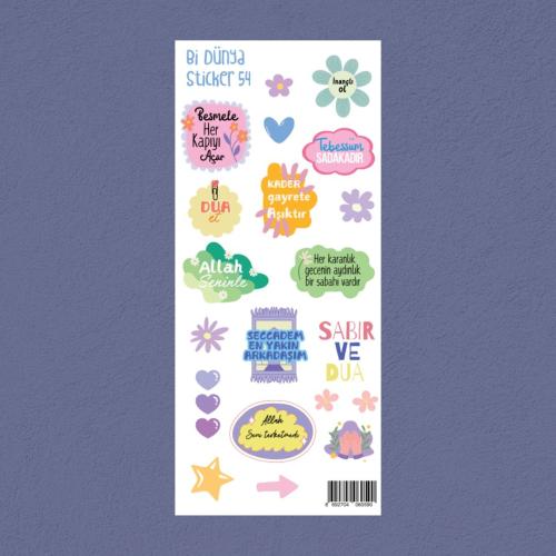 Sticker - Motivasyon Cümeleri Türkçe