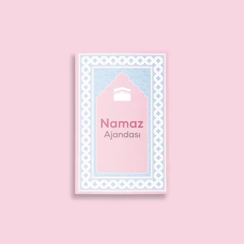 Namaz Ajandası / İnce Kapak Ekonomik Baskı / Pembe