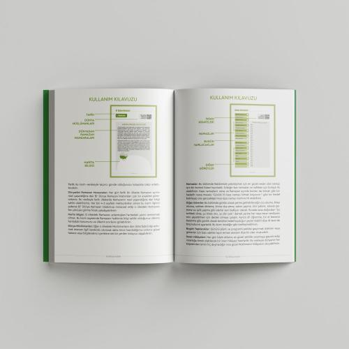 Ramazan Ajandası (Yeşil / Sert Kapak)