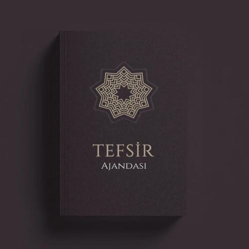 Tefsir Ajandası - İnce Kapak - Füme- Siyah