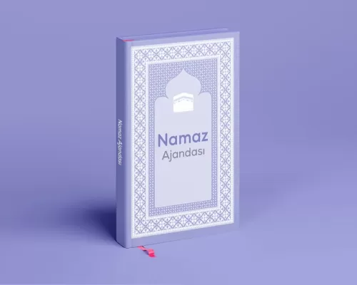 Namaz Ajandası / Sert Kapak Lüks Baskı / Mor