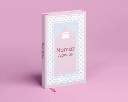Namaz Ajandası / Sert Kapak Lüks Baskı / Pembe